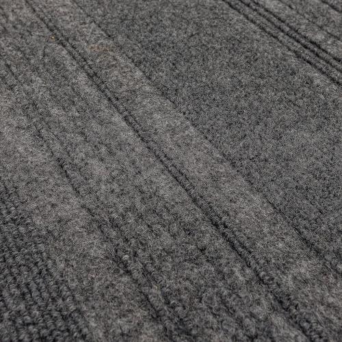 Mohawk Home 24 x 24 Indoor/Outdoor 0.25 Pile Height, Peel and Stick Carpet Tile, Grey Polyester, (15 Tiles) (60 sqft/Box)