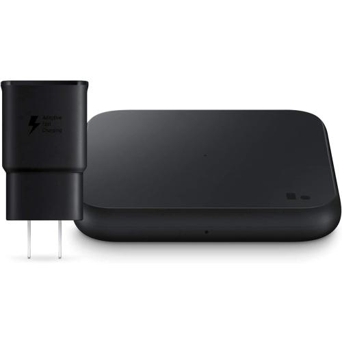SAMSUNG Wireless Charger Fast Charge Pad (2021), Universally Compatible with Qi Enabled Phones (US Version), Black, 9W
