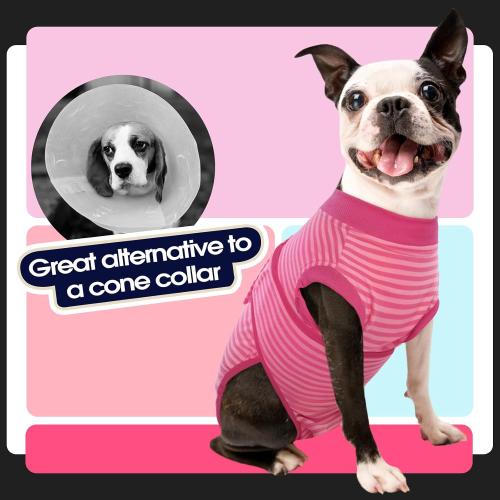 FUAMEY Recovery Suit for Dogs After Surgery,Soft Breathable Dog Bodysuit my