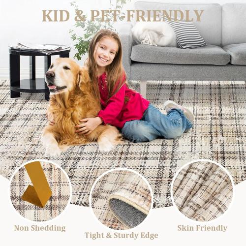 area plaid rug