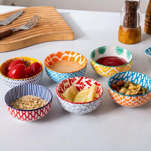 Ceramic Mini Dipping Bowls Set of 6