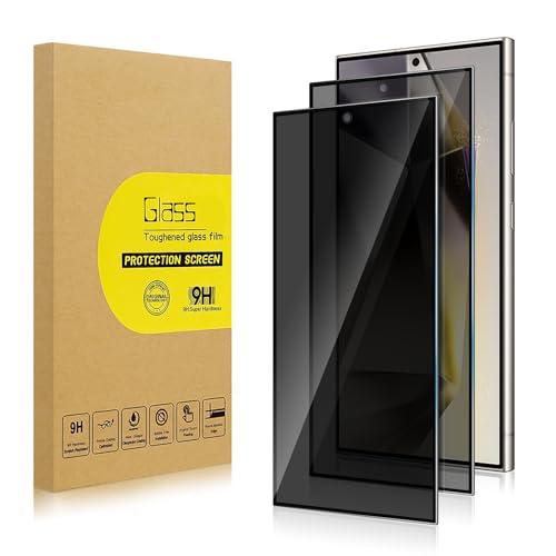 2 Pack Privacy Screen Protector for Samsung Galaxy S24 Ultra