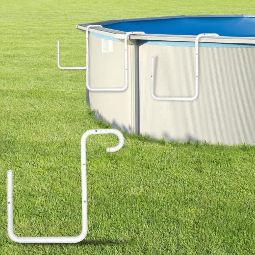 Pool Solar Cover Holder for Steel Wall Above Ground Pools,