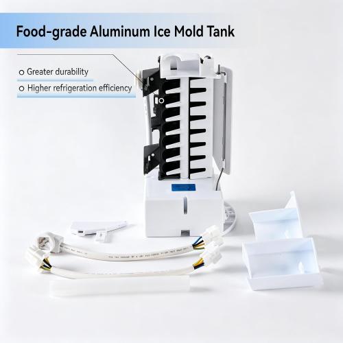 Ice Maker Replacement WR30X10093, WR30X10061, IM4D, IM6D, PS1993870, AP4345120, 1399596, Replacement for GE, Hotpoint, Profile Refrigerator Ice Maker Assembly