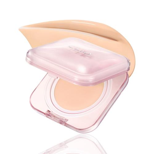 CLIO Kill Cover Mesh Glow Essential Cushion Foundation, Buildable Ultra-Fit Coverage with Glow Finish, Long-Lasting Hydration, Flawless Cover for Sensitive & Dry Skin, Korean Foundation (23N GINGER)