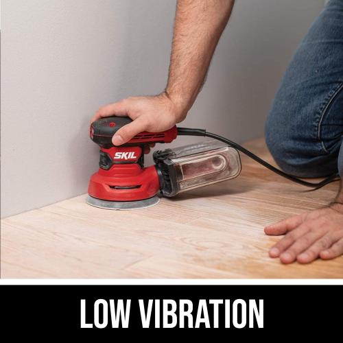 SKIL 120 Volts 2.8-Amp Variable Random Orbital Corded Sander with Dust Management