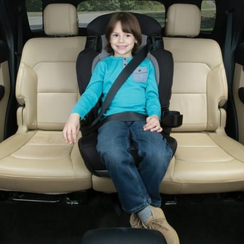 Cosco Kids Finale 2-in-1 Toddler Booster Car Seat, Peony Tiles II, Harness Booster Car Seat