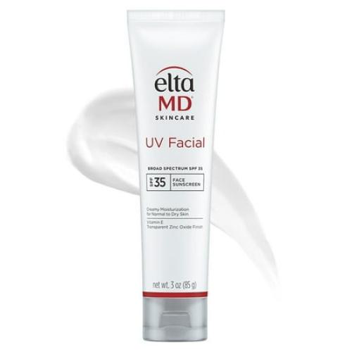 EltaMD UV Facial Sunscreen, SPF 35 Moisturizing Sunscreen for Face, Formulated with Hyaluronic Acid and Zinc Oxide Face Moisturizer, 3.0 oz Tube
