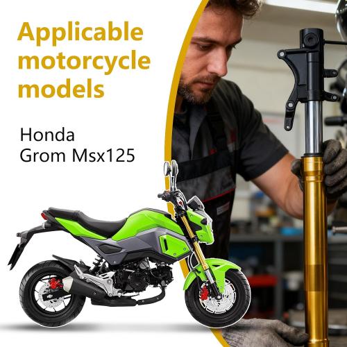 Minho Motorcycle Front Shock Absorber Compatible with Honda Grom Msx125 SF 2013-2015 2016-2020