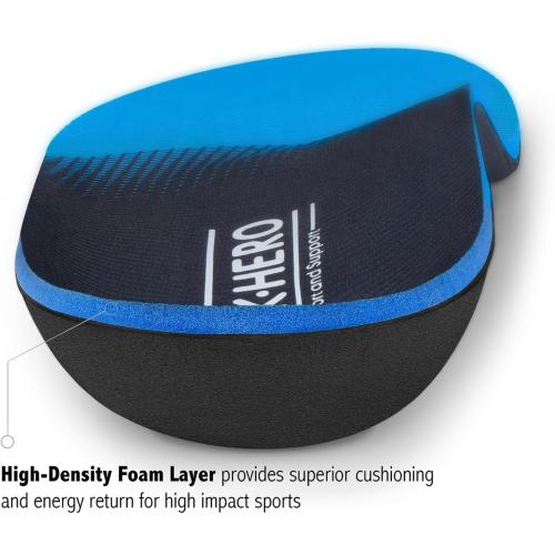 WalkHero Plantar Fasciitis Insoles, Arch Support Inserts for Pain Relief