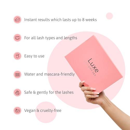 Luxe Cosmetics - Lash Lift Kit - Complete Set for Eyelash Lifting -