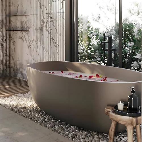 FANTIAN 20 lbs White River Rocks, 1-2 Inch Polished Pebbles for Indoor Plants, Decorative White Stones for Plants, Vase, Aquarium, Fish Tank, Landscaping and Garden