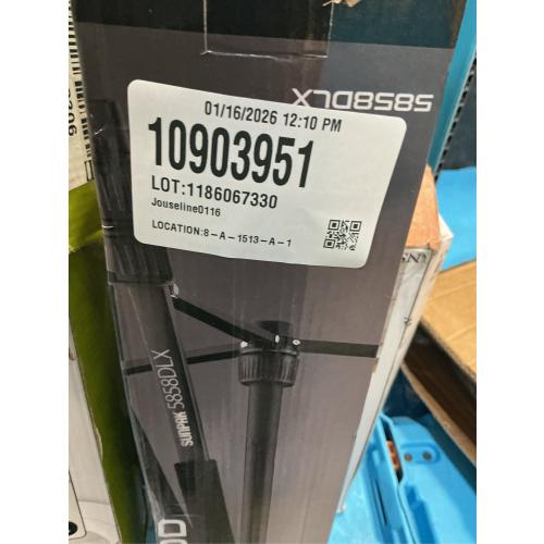 Sunpak - PlatinumPlus 5858D 58 Tripod - Black