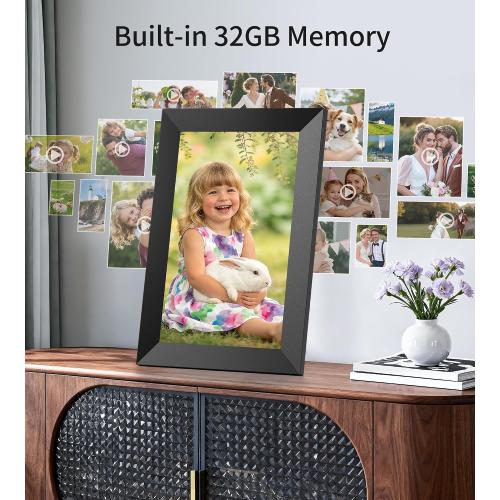 Uhale Digital Picture Frame 10.1 WiFi Electronic Photo Frames 32GB Storage