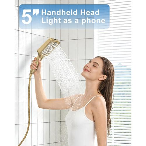 13 Rainfall Shower System with 3-Setting Handheld & Valve