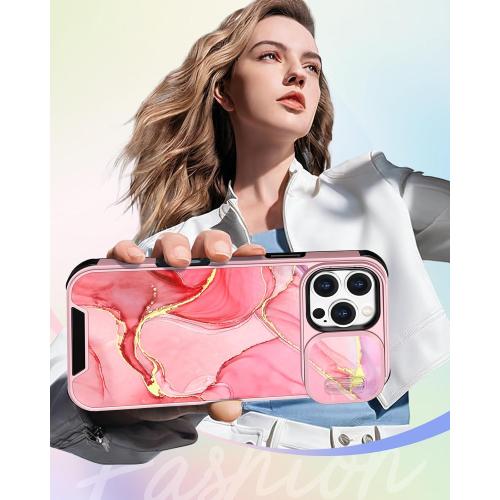 Buleens for iPhone 16 Pro Case 6.3 Inch - with Ring Stand & Camera Cover Aesthetic Cute Designed for Women Girls Pretty Girly Fashion Teens Phone Case for iPhone 16 Pro Compatible with Magsafe