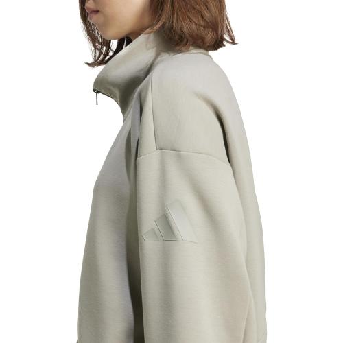 adidas Women's All Szn Soft Lux Loose Full-zip Track Top