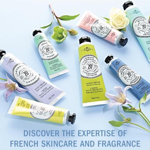 La Chatelaine 20% Shea Butter Hand Cream Travel Size Tin, Gift Set for Women, Nourishing Hand-Care Set for Holiday (Coconut Milk, Shea, Sweet Almond or Rose Blossom)