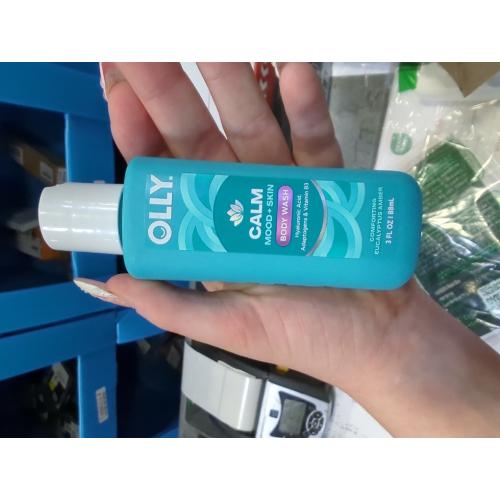 OLLY Body Wash Mixed Pack 4 Count, Calm, Renew, Bright, Revive