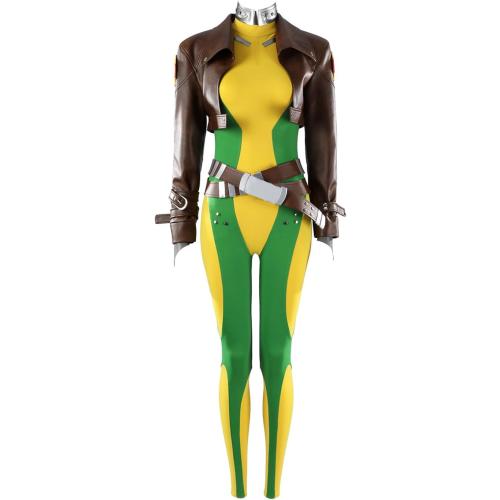 Size Adult Small    Boomtrader Rogue Cosplay Costume Full Set Adult Women Halloween Party Outfits Suit