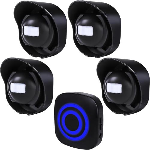 Wireless Driveway Alarm, 328ft Long Range Weatherproof Motion Sensor Alert
