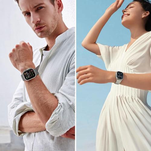 Bisikor Magnetic Band Compatible with Apple Watch Band 49 46 45 44 42mm