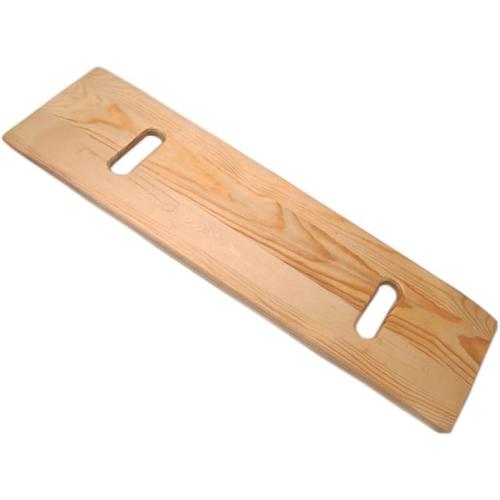 Wood Slide Transfer Board with 2 Cut out Handles 24 * 8 * 0.75 | Made of Heavy-Duty HardWood,Mobility Aid for Senior and Handicap,Non-latex,sturdy and durable,Load Capacity Up to 500 lbs