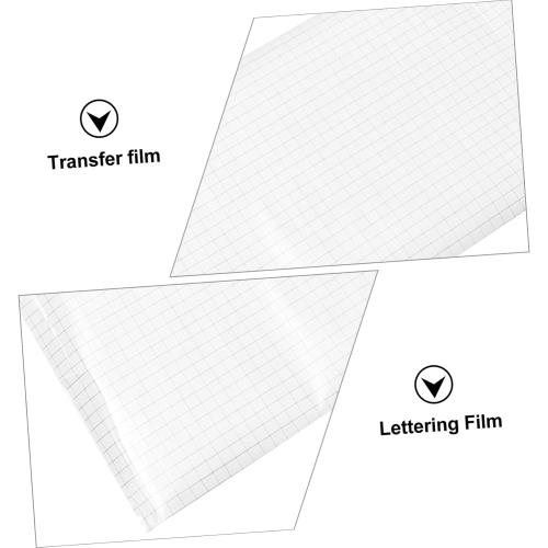 CIMAXIC DIY Transfer Film Self-Adhesive Vinyl Film Grid Membrane Shirts Shoes Bags DIY Quality Designs