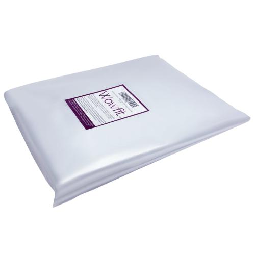 Wowfit 100 CT 16x20 1.1 Mil Large Clear Poly Bags for Packaging, Flat Open