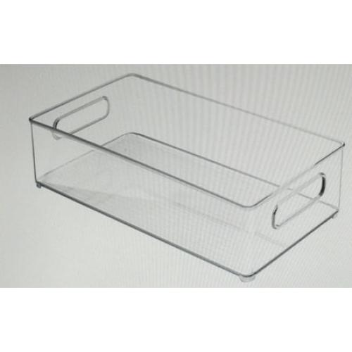 iDesign Kitchen Bins Clear 4 Piece Set‼️Light dirt‼️