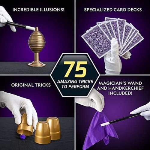 National Geographic Mega Magic Set (75 magic Tricks!)