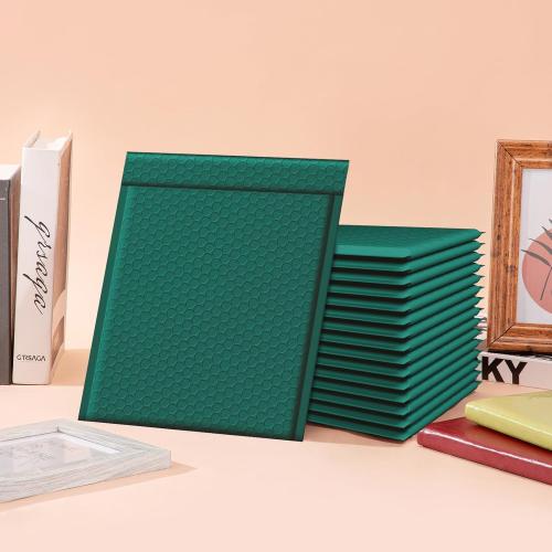 10pieces Fuxury Forest Green Bubble Mailers 8.5x12 Usable 8.5x11 Padded Envelopes