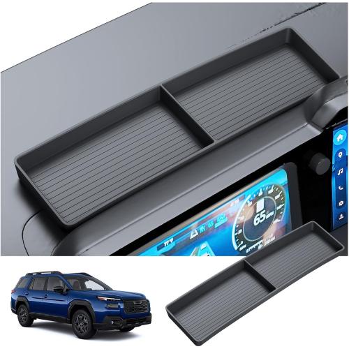2026 Outback Behind Screen Storage Box for 2026 Subaru Outback (Wilderness/Premium/Limited/Touring/Limited XT/Touring XT) Hidden Dashboard Organizer Tray, 2026 Outback Accessories Dash Console Bin