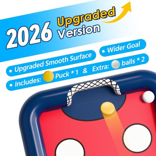 Funscape Kids Hockey Pool Game Toys, Big Inflatable Water Play Floating Toy