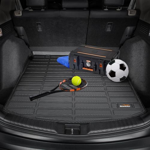 Binmotor-for Kia Sportage 2023-2025(Include Hybrid) All Weather Cargo Mat, Custom Fit Car Trunk Mat, Waterproof Easy to Clean Cargo Liner Trunk Liner for KIA Sportage Accessories