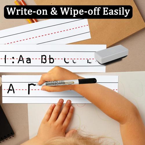 Magnetic Sentence Strips for Whiteboard,3x12ft Roll