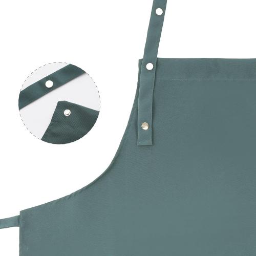 Tosewever Art Aprons for Women Painting Pottery Baking, Mens Buckle Straps Kitchen Apron with Pockets for Chef Cooking