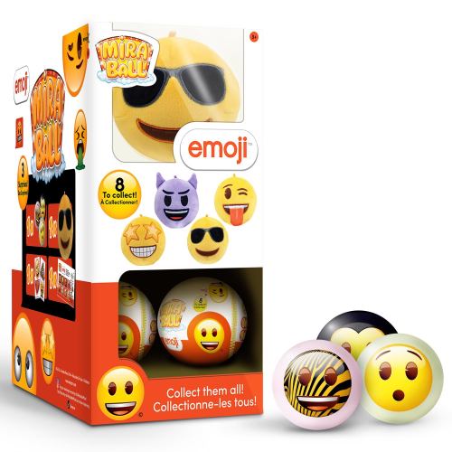 Wyncor Emoji Mira Ball Toy Multicolored ONE SINGULAR MYSTERY BALL