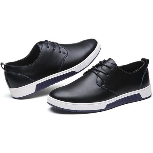 Size/8.5 Men's Casual Oxford Shoes Breathable Flat Fashion Sneakers