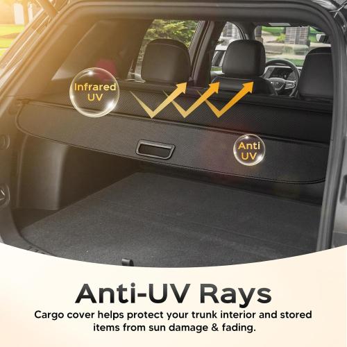 Powerty Cargo Cover for Mazda CX5 CX-5 2017-2024 2025 Trunk Cover