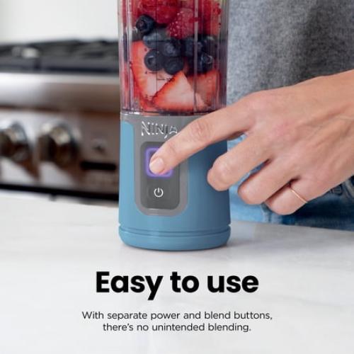 Ninja Blast 16-Oz Portable Personal Blender, Leak Proof Lid & Easy Sip Spout, Smoothie Blender, BC100GN Racing Green