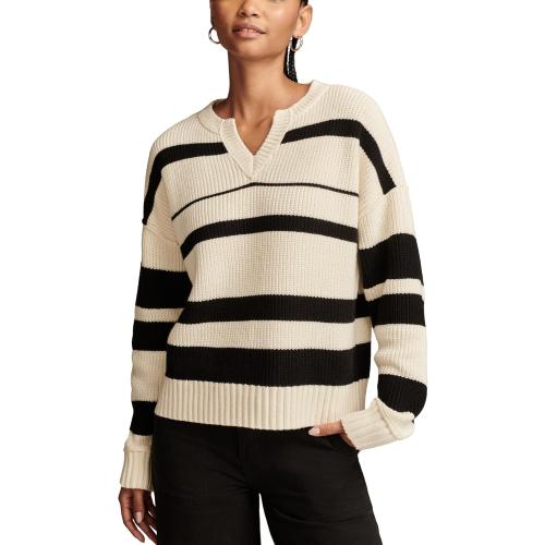 Size  large  Lucky Brand Womens Notch Neck Pullover