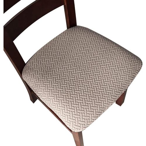 Genina Seat Covers for Dining Room Washable Chair Seat Slipcovers just 1!!!!!! | Stretch Machine Washable Kitchen Chair Covers,Removable Chair Protector, Soft and Breathable,Pet Hair And Stain Protection