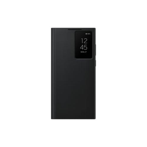 Samsung S-View Flip Cover Protective Case for Samsung Galaxy S22 Ultra - Black