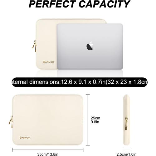ARVOK Laptop Sleeve Case,Waterproof Notebook Cover for MacBook Air MacBook Pro inch, Computer Carrying Bag