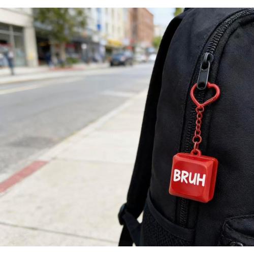 Valentine's Day School Cards for Kids - 24 Slang Cards with 8 Keyboard Keychains - Perfect for Valentine's Day Class Exchange Gifts for Boys, Girls, and Teenagers