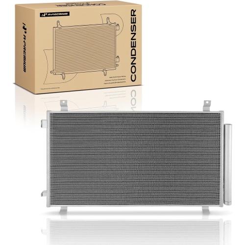 A-Premium Air Conditioning A/C Condenser Compatible with Acura MDX 2014-2018 & Honda Pilot 2016-2022, Passport 2019-2021, Ridgeline 2017-2023, V6 3.5L