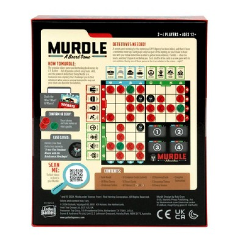 Endless Games Murdle Board Game