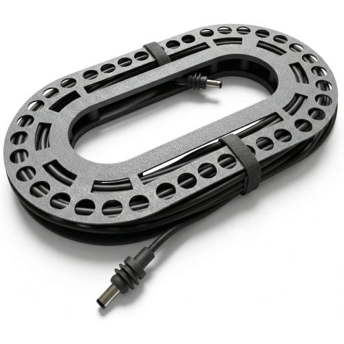 Starlink Mini Power Cord Organizer Spool - Compact Reel for Starlink Mini Cable, Fits Original Storage Case, Tangle-Free Storage (Elliptical)
