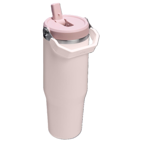 Stanley IceFlow 2.0 30 oz Rose Quartz BPA Free Insulated Straw Tumbler
